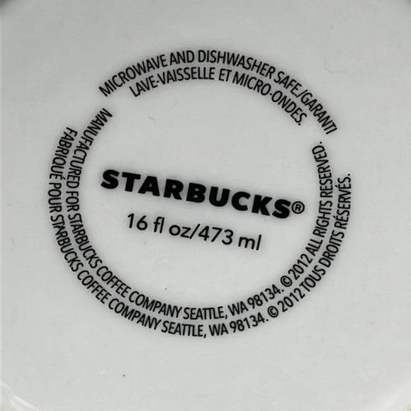 Starbucks Coffee global icon collector mug 2012 16 oz Phoenix mug - Picture 3 of 11